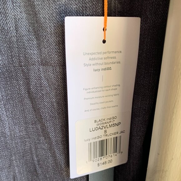 NWT Set Lucy IndiGO Trucker Jacket & pan - Picture 6 of 16